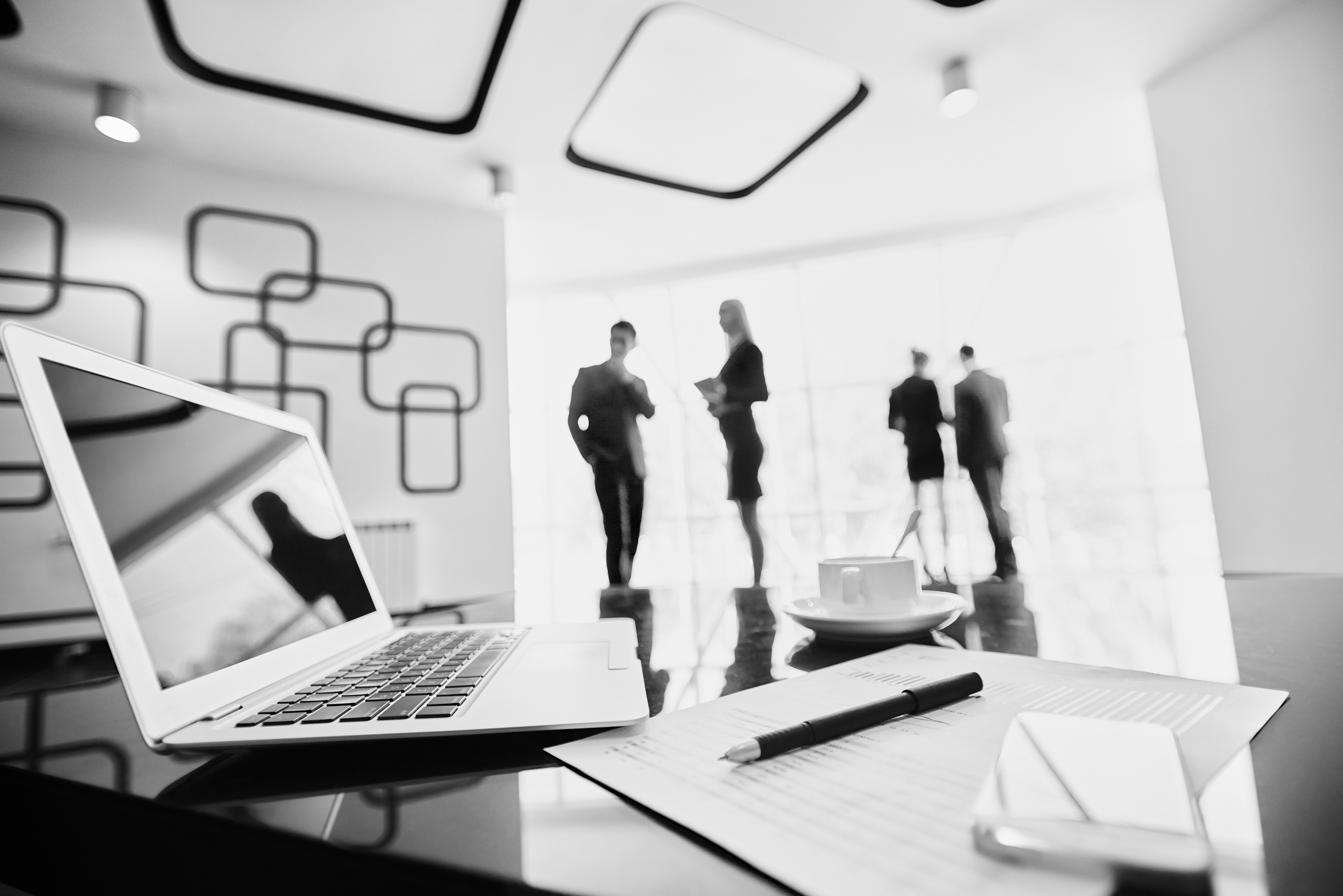 Businesspeople Working in the Office